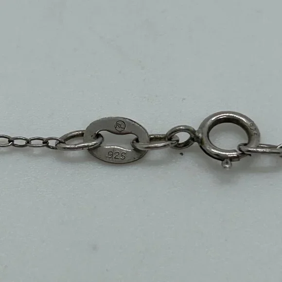 925 Sterling Silver Lotus Blossom Pendant Necklace Dainty Spiritual Minimalist - Picture 8 of 15